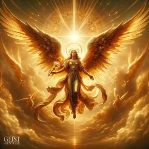 Ein majestätischer Engel repräsentiert Lichtwesen: Geheimnisvolle Boten einer unsichtbaren Welt