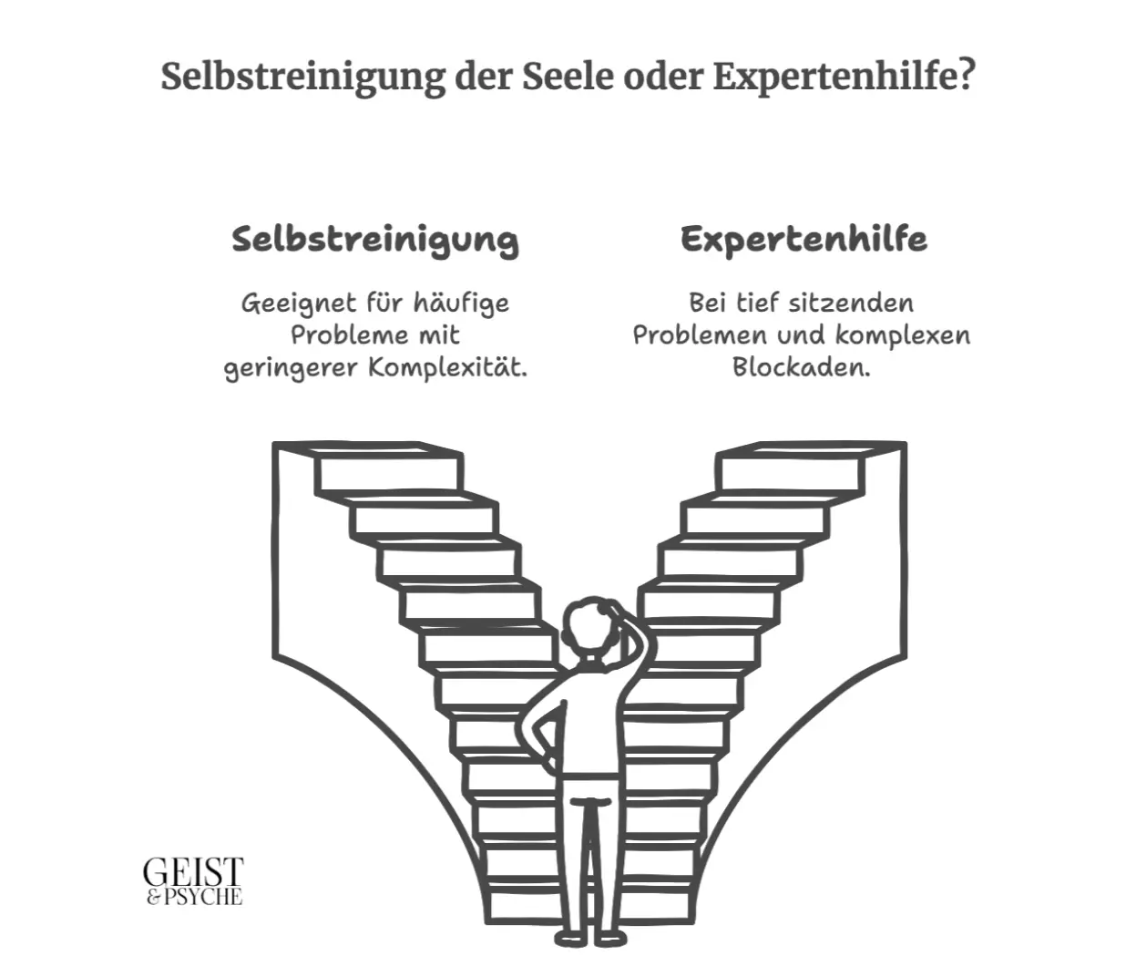 Seelenreinigung selbst durchführen oder Expertenhilfe