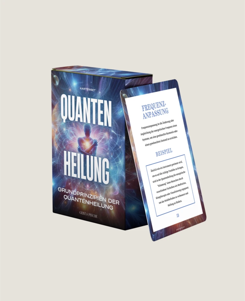 Kartenset Grundprinzipien der Quantenheilung