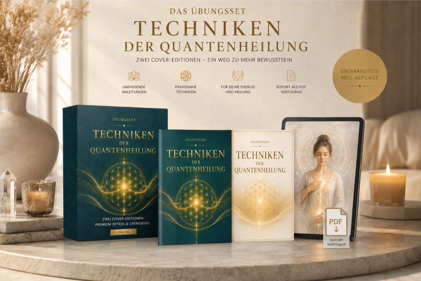 Übungsset Mockup Quantenheilung