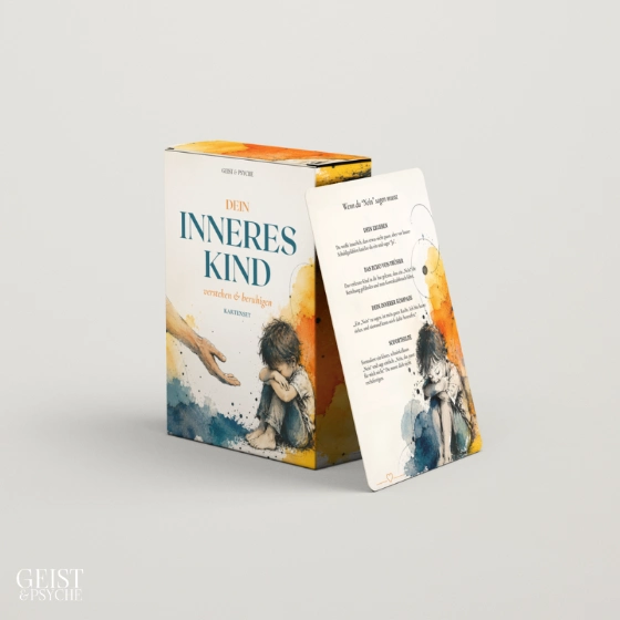Kartenset „Inneres Kind“ mit 44 Praxiskarten zum inneren Kind heilen